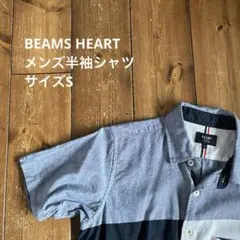 BEAM SHEART メンズ半袖シャツ　サイズSのサムネイル
