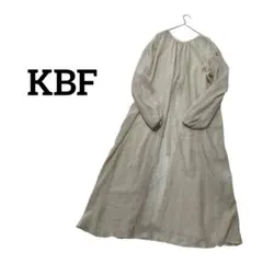 KBF ケービーエフ 2WAYプリーツシアーワンピース/長袖ワンピースのサムネイル