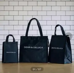 値下げ！DEAN & DELUCA クーラーバッグ ブラック 3点セット