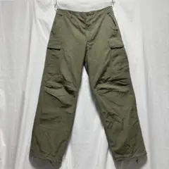 60s 米軍 ジャングルファティーグ パンツ 4th 実物 デッドストック 美