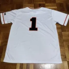 ジャイアンツ　王貞治デー　ユニフォームデザインTシャツ　復刻　フリーサイズ　巨人