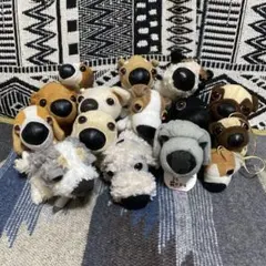 【当時物】THE DOG ぬいぐるみ 犬 まとめ売り 15点 平成