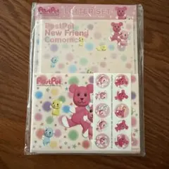 ポストペット　レターセット　モモ&コモモ　平成レトロ　PostPet レアのサムネイル