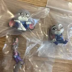 ズートピア ジュディ・ホップス ガチャまとめ売り肩ズン すねてマス コスチューム