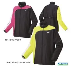 YONEX ウィンドブレーカー ネオン×ブラック サイズO