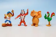 ①ケロッグ キャラクターズフィギュア　全4種セット