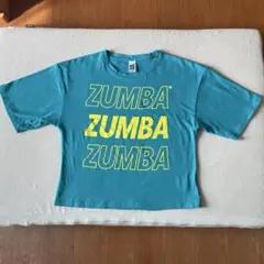 ZUMBA ターコイズ 半袖Tシャツ　サイズmarvelous