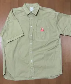 ☆美品 エックスガール 半袖シャツ オリーブグリーン☆のサムネイル