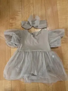 ヘアバンド付き ドレス 週末限定値下げしました◎