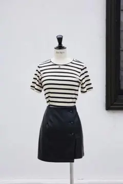 herlipto Trois Logo Ribbed Teeのサムネイル