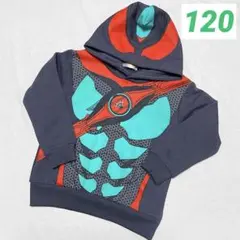 仮面ライダーゼッツ　ゼッツ　なりきり　仮装　トレーナー　長袖　裏起毛　120㎝