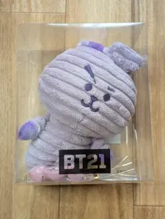 BT21 COOKY クッキー プラッシュドール　コーデュロイ