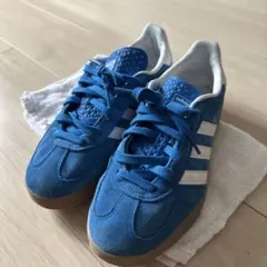 adidas ガゼル インドア ブルー 25.5cm
