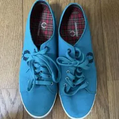 FRED PERRY ローカットスニーカー ブルーのサムネイル