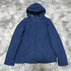 HIBECK ハイベック コーデュロイボアコート ブルー Mサイズ