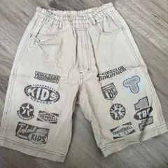 Tinkerbell Kids ロゴハーフパンツ