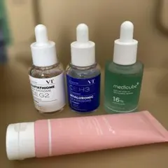 アンプル、モイスチャークリーム 4点セット