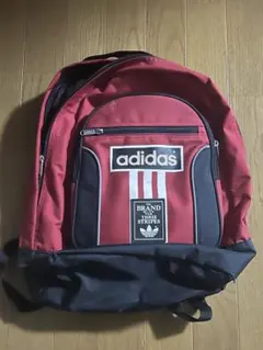 adidas バックパック 赤 黒