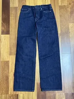 UNIQLO ワイドストレートジーンズ23インチ