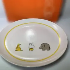 LAWSON× ミッフィーと動物のイラスト絵皿 約19cm 新品未使用　非売品
