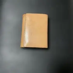 無印良品・ヌメ革3つ折りサイフ