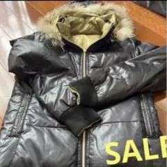 ダウンコート　リバーシブル