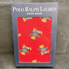 【希少柄】ポロラルフローレン　ポロベア　 トランクス　L