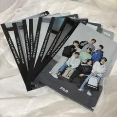 BTS FILA NEW BEGINNING クリアファイル 8枚セット