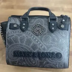 MARK&LONA スカル柄 ゴルフ用ボストンバッグ ベージュ - メルカリ