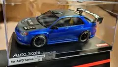 ◆京商ミニッツオートスケール◆　インプレッサ　エアロバージョン　メタリックブルーのサムネイル