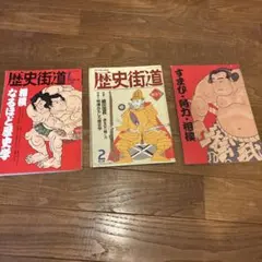歴史街道　相撲なるほど歴史学　3冊