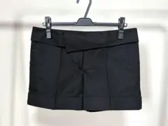 ENCHANTEMENT? ブラック ショートパンツ 40 ルシェルブルー