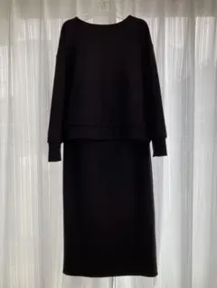 値下げ！　エンジェリーベ　産前産後　マタニティニットワンピース