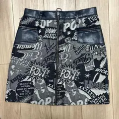 HYSTERIC GLAMOUR 総柄 ミニスカートのサムネイル