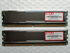 【ＰＣメモリー】　UMAX Pulsar DDR2 4GB (2GB x 2）
