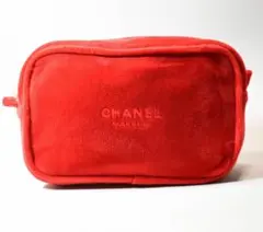 ch653red　新品未使用本物 シャネル ノベルティマルチポーチ