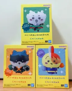 【新品未開封】僕のヒーローアカデミア×ちいかわ 3体セット