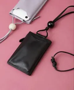 ear PAPILLONNER モバイルウォレットショルダーバッグ・ボールレザーのサムネイル