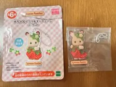 【くじ限定】シルバニアファミリー 赤ちゃんアクリルキーチェーン いちご