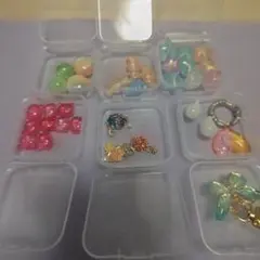 多色プラスチックビーズセット　　え