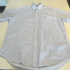 Ralph Lauren 半袖シャツ Lサイズ ストライプ