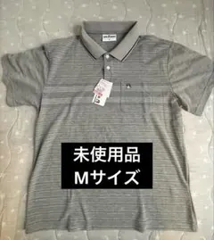 【新品未使用】メンズ　M グレー　半袖ポロシャツ　夏　しまむらのサムネイル