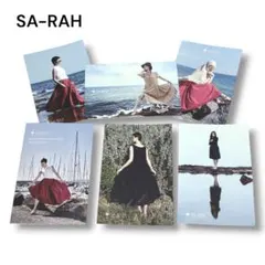 未使用✨ SA-RAH 10周年記念ハガキ ５枚 帽子千秋 Taraリネン 大洲