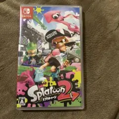 スプラトゥーン2 ゲームソフト　カセット　本体