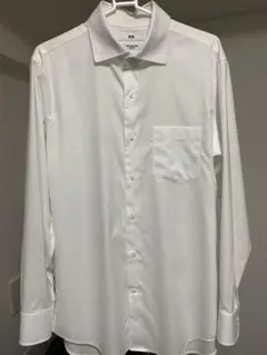 UNIQLO super non-iron slim fit Lサイズ　ホワイト
