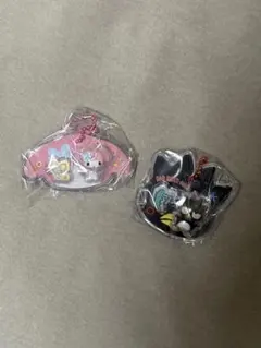 サンリオキャラクターズ パッケージチャーム＆チョコボーロ ばつ丸　マイメロ