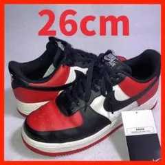 エアフォースワン ロー ID By You 赤 黒 白 26cm 箱付き