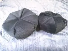 2点set❖コーデュロイベレー帽GY❖親子コーデに❣