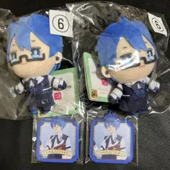 初音ミク　グッスマくじ　KAITO ぬいぐるみ2点　ラバーチャーム