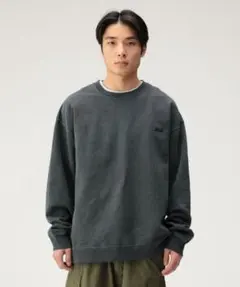 BEAMS Slub Pigment Dye Crewneck Sweatのサムネイル